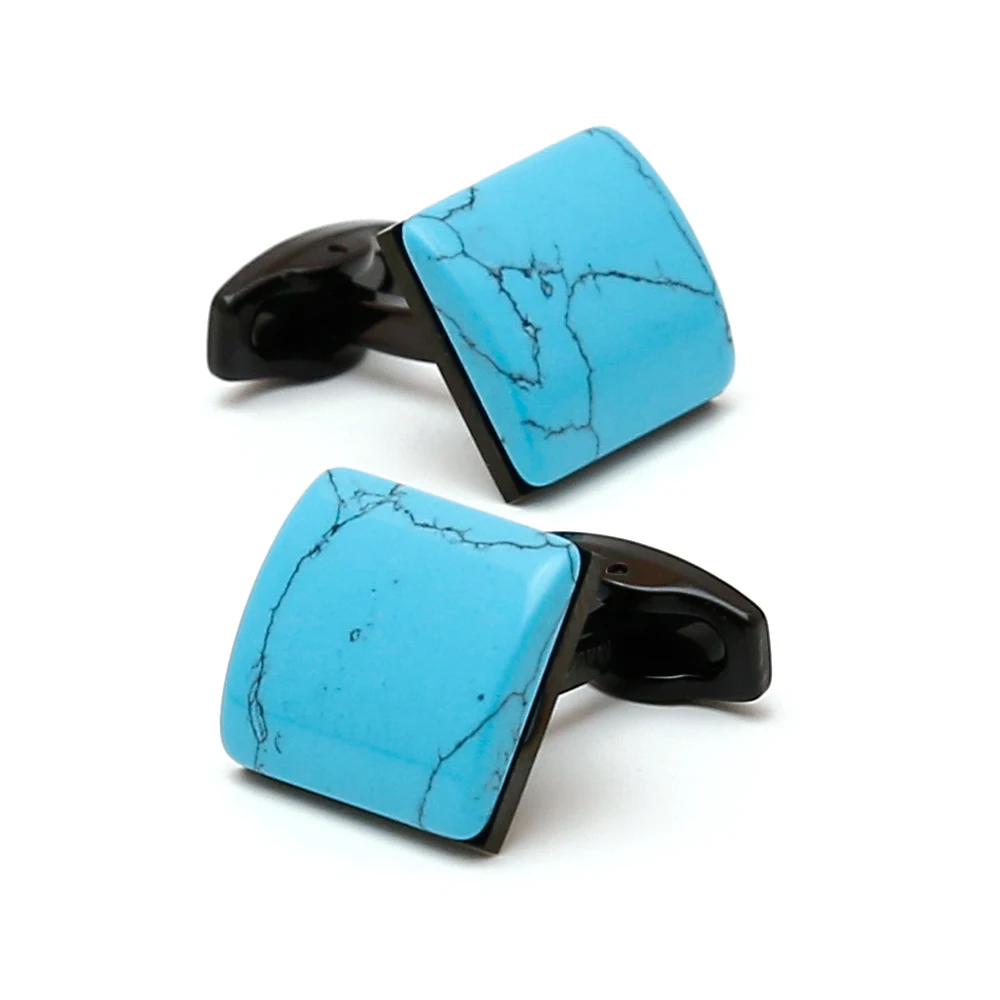 Cufflinks for Men TOMYE XK23002 Luxury Turquoise Stainless Steel Square Black Button Shirt Cuff Links Jewelry
Cufflinks for Men TOMYE XK23002 Luxury Turquoise Stainless Steel Square Black Button Shirt Cuff Links Jewelry
