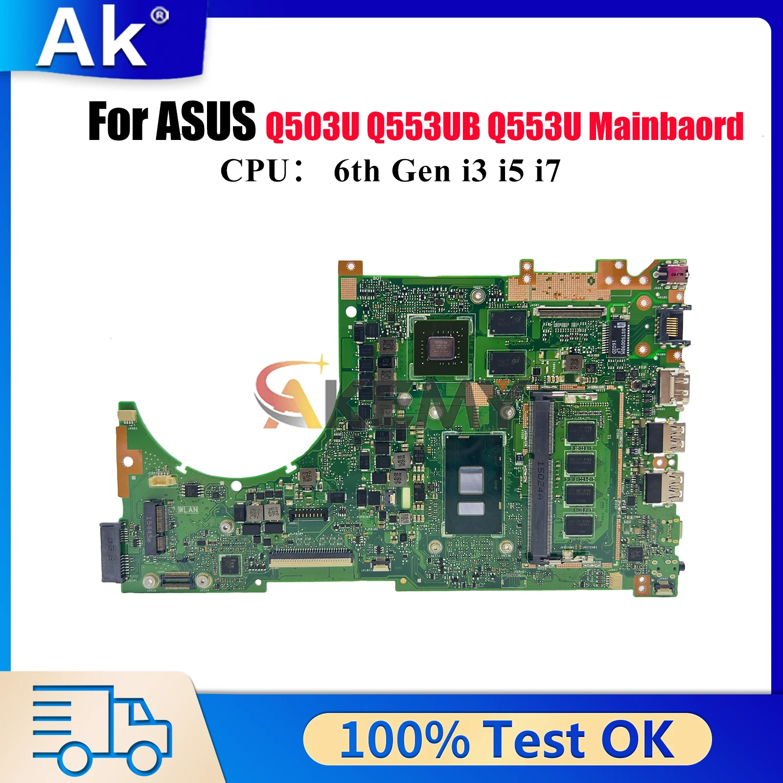 Q553UB Материнская плата для ноутбука ASUS VivoBook Q553UQ Q503U Q553UB Q553U Материнская плата для ноутбука с процессором i3 i5 i7 100% тест, ОК, быстрая доставка
Q553UB Материнская плата для ноутбука ASUS VivoBook Q553UQ Q503U Q553UB Q553U Материнская плата для ноутбука с процессором i3 i5 i7 100% тест, ОК, быстрая доставка