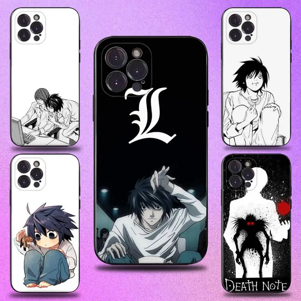 L-Lawliet D-Death Note Phone Case For iPhone 16,15,14,13,12,11 Plus,Pro Max,XS,X,XR,SE,Mini,8,7,Soft Silicone Black Cover
L-Lawliet D-Death Note Phone Case For iPhone 16,15,14,13,12,11 Plus,Pro Max,XS,X,XR,SE,Mini,8,7,Soft Silicone Black Cover