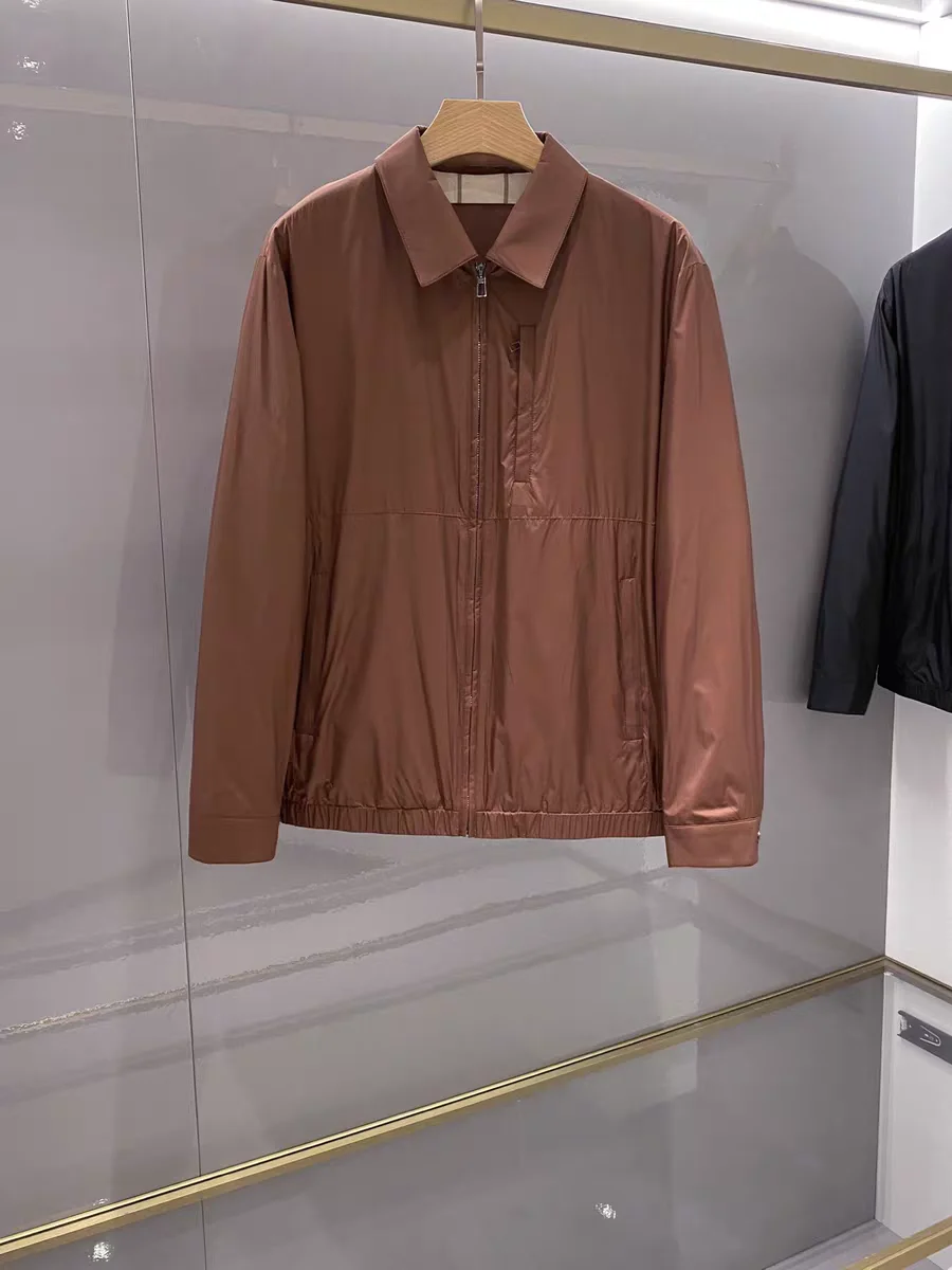 Slim Fit Casual Cotton Jaet Lightweight Luxury Busin Simple Autumn Winter Men's Coat Stand Sve Length Zipper ...
Slim Fit Casual Cotton Jaet Lightweight Luxury Busin Simple Autumn Winter Men's Coat Stand Sve Length Zipper ...