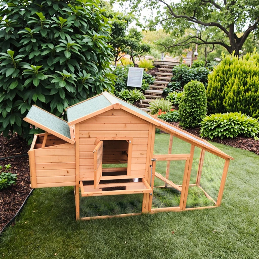 Custom SHUNDA SDC003-A Sustainable Eco-Friendly Wood Multi-Level Chicken Coop With Ramps And Print Pattern All Seasons Quadrate
Custom SHUNDA SDC003-A Sustainable Eco-Friendly Wood Multi-Level Chicken Coop With Ramps And Print Pattern All Seasons Quadrate