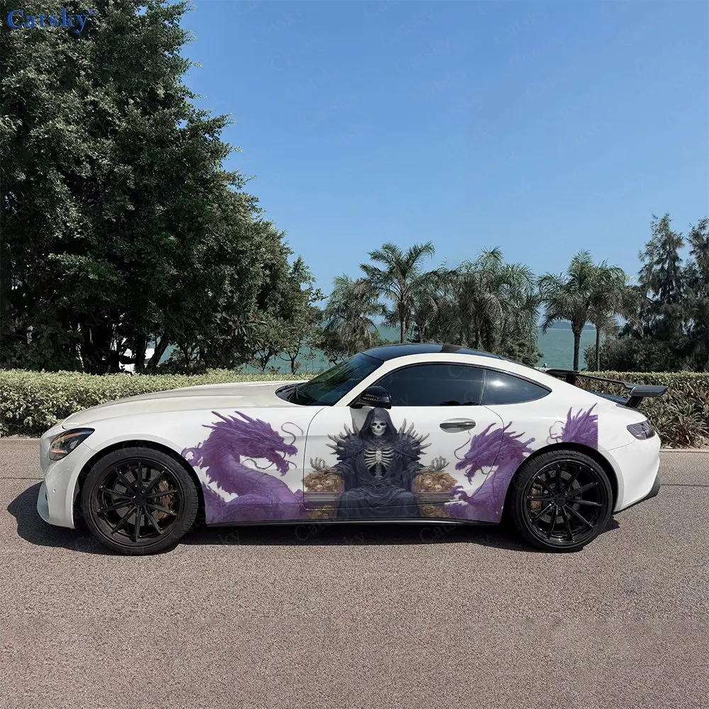 2pcs Nether Bone with Purple Dragons Car Side Wrap, Self-Adhesive PVC Waterproof & Scratch-Resistant Sticker, Car Accessory Gift
2pcs Nether Bone with Purple Dragons Car Side Wrap, Self-Adhesive PVC Waterproof & Scratch-Resistant Sticker, Car Accessory Gift