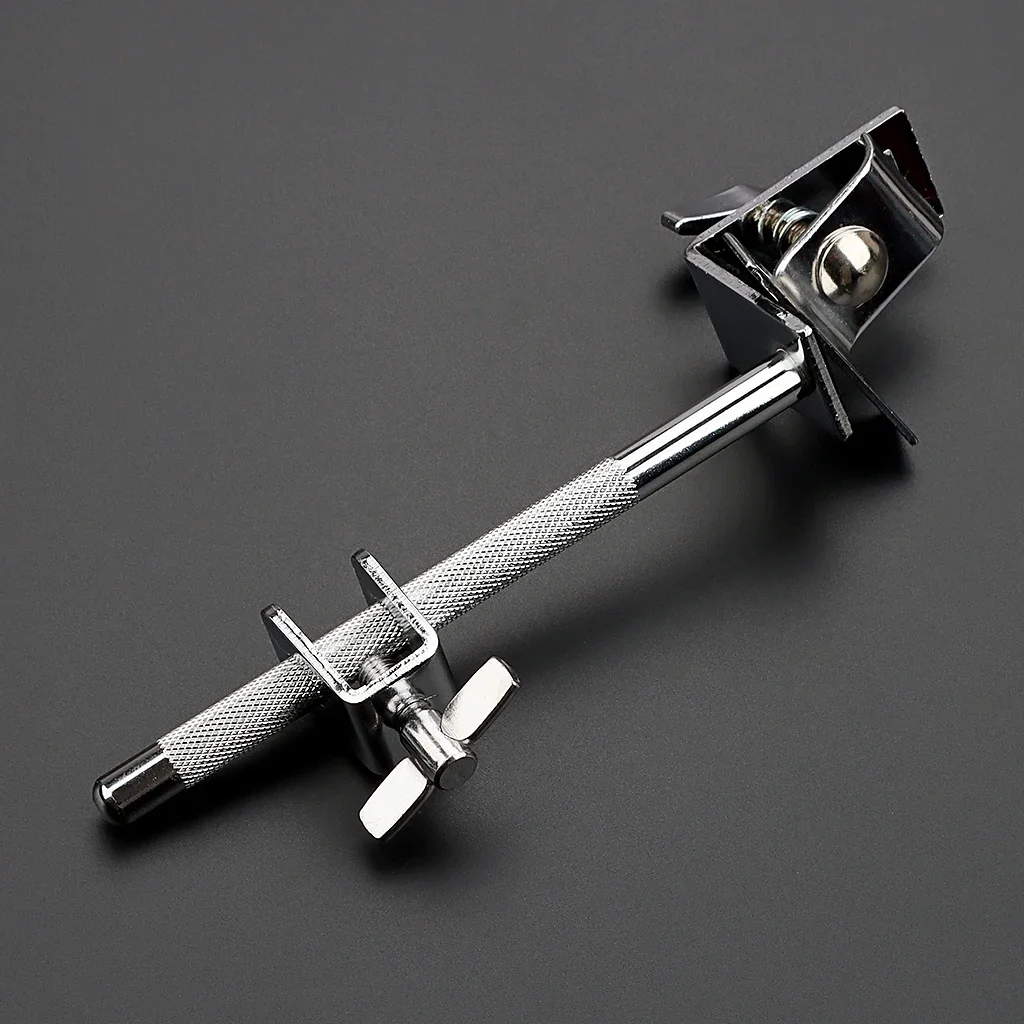 Adjustable Metal Cowbell Holder Clamp for Bass Drum Hoop, 154mm Drum Hardware Mount for Drummers – Niu Lin Clip Set
Adjustable Metal Cowbell Holder Clamp for Bass Drum Hoop, 154mm Drum Hardware Mount for Drummers – Niu Lin Clip Set
