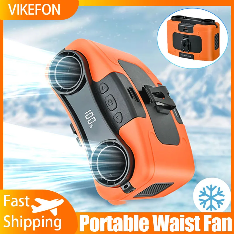 10-скоростной портативный двухпортовый подвесной вентилятор с турбонаддувом и цифровым дисплеем, USB-зарядка, подвесные шейные вентиляторы для верховой езды, спорта на открытом воздухе
10-скоростной портативный двухпортовый подвесной вентилятор с турбонаддувом и цифровым дисплеем, USB-зарядка, подвесные шейные вентиляторы для верховой езды, спорта на открытом воздухе