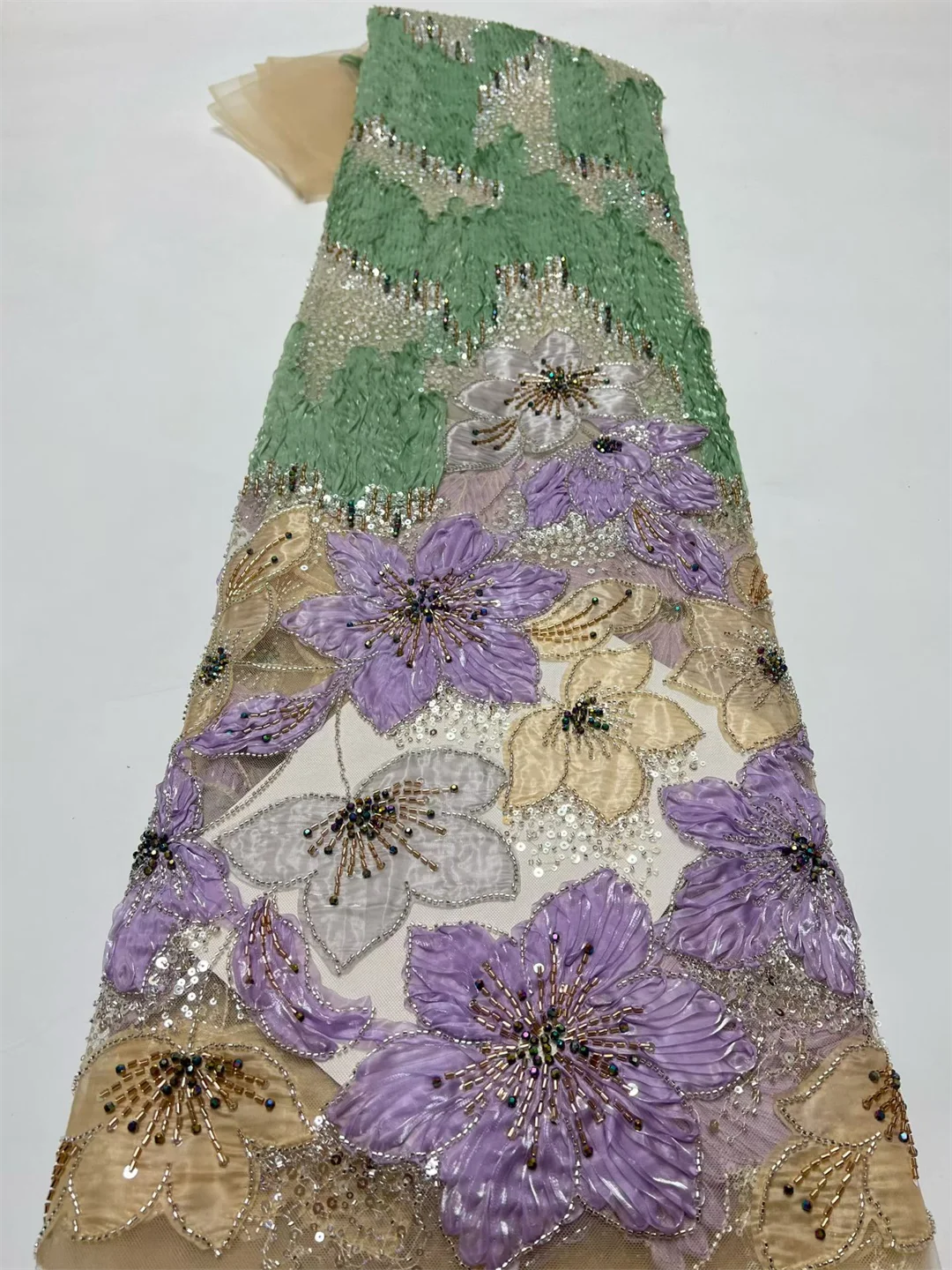 Ding Jia Luxury Chiffon African Embroidery High Quality Nigerian Sequins With Pearl Lace French Tulle Beads Fabric For Party
Ding Jia Luxury Chiffon African Embroidery High Quality Nigerian Sequins With Pearl Lace French Tulle Beads Fabric For Party