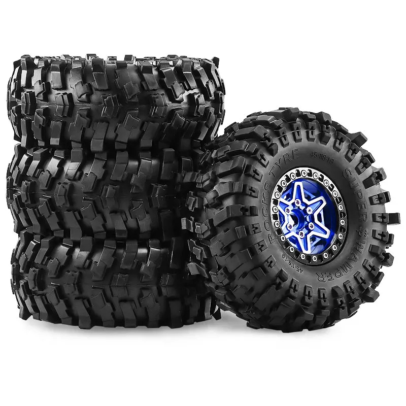 1 10 RC Crawler Beadlock Wheels 1 9 Inch Metal Wheel and Tire Combo for TRX4 SCX10 90046 Upgrade
1 10 RC Crawler Beadlock Wheels 1 9 Inch Metal Wheel and Tire Combo for TRX4 SCX10 90046 Upgrade