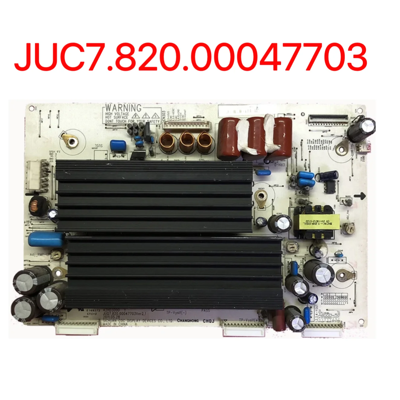 JUQ7.820.00047703 оригинальная плата питания JUQ7.820.00047703 Ver2.2 плата питания для телевизора 3DTV42738 PT42638NHDX Y плата
JUQ7.820.00047703 оригинальная плата питания JUQ7.820.00047703 Ver2.2 плата питания для телевизора 3DTV42738 PT42638NHDX Y плата