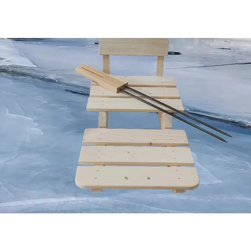 Ice Skater Ice Climbing Plough Double Single Solid Wood Ice Car
Ice Skater Ice Climbing Plough Double Single Solid Wood Ice Car