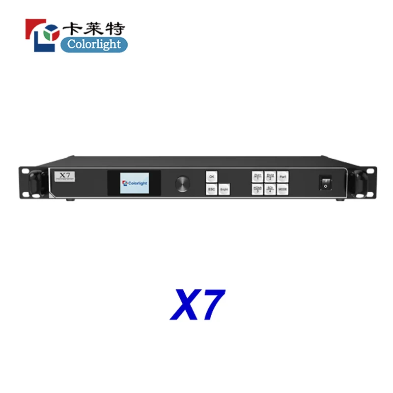 Лучшая цена, цветной свет X7 HD светодиодный, контроллер дисплея, видеопроцессор
Лучшая цена, цветной свет X7 HD светодиодный, контроллер дисплея, видеопроцессор