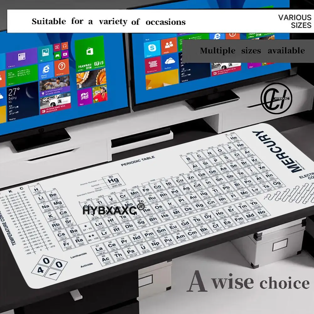Periodic table of elements Mouse Pad Gaming Mouse Pad Desk Mat HD Gamer Large XXL Mouse Pads PC Computer Carpet Long table mat
Periodic table of elements Mouse Pad Gaming Mouse Pad Desk Mat HD Gamer Large XXL Mouse Pads PC Computer Carpet Long table mat