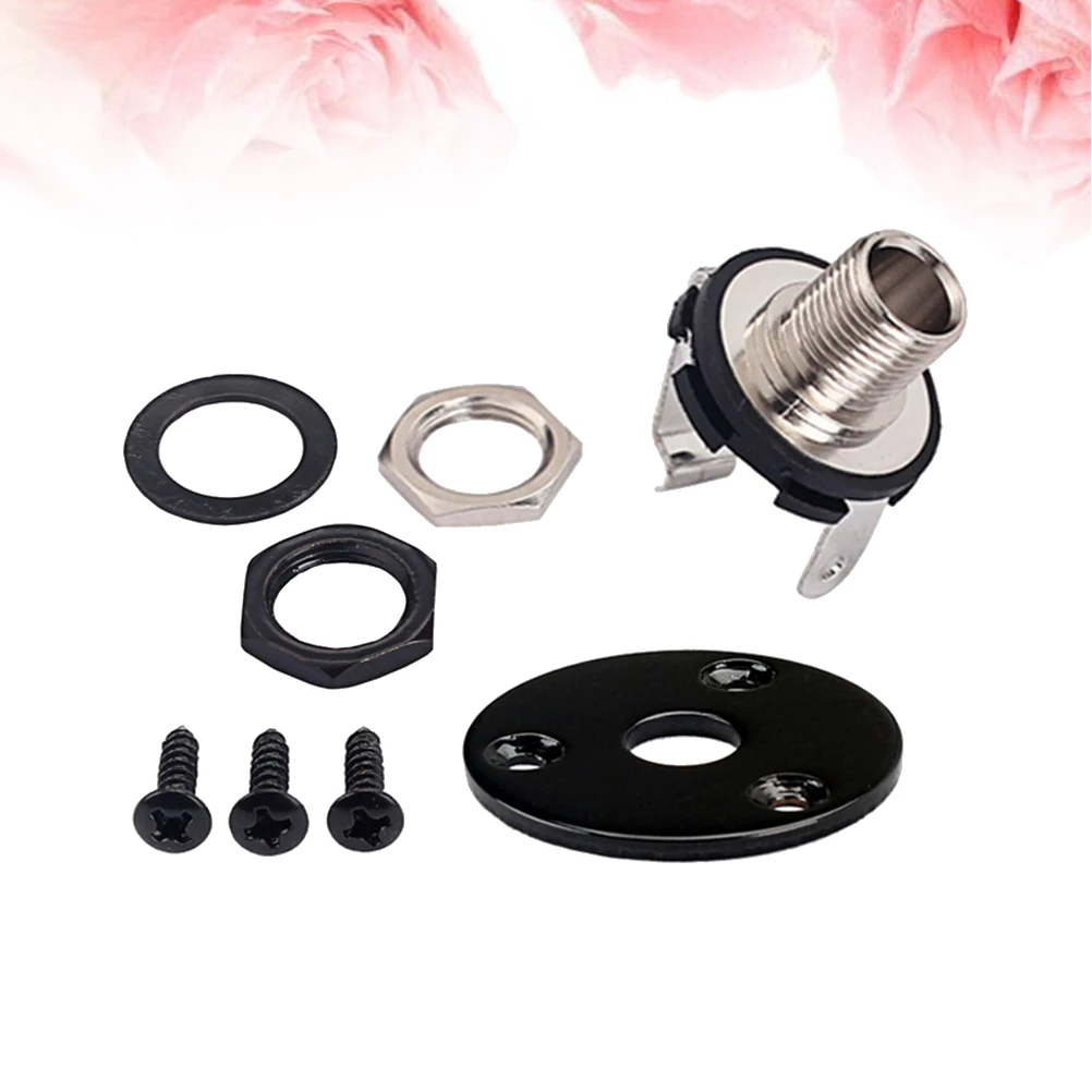 Black Jack Guitar Input Plug Socket Key Holder Adapter Base Headplates Cylinder
Black Jack Guitar Input Plug Socket Key Holder Adapter Base Headplates Cylinder