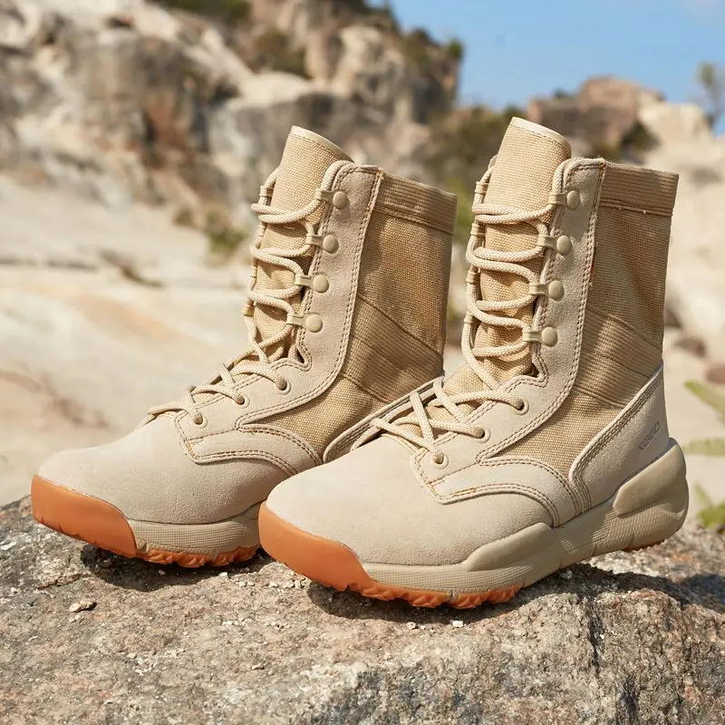 Men's outdoor mountaineering hiking shoes, breathable waterproof, wear-resistant non-slip soles, lightweight summer hiking boots
Men's outdoor mountaineering hiking shoes, breathable waterproof, wear-resistant non-slip soles, lightweight summer hiking boots