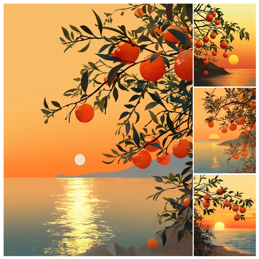Набор для рисования по номерам, Набор для творчества «сделай сам», закат, Persimmon, акриловая краска, искусство, подарок, украшение для дома
Набор для рисования по номерам, Набор для творчества «сделай сам», закат, Persimmon, акриловая краска, искусство, подарок, украшение для дома