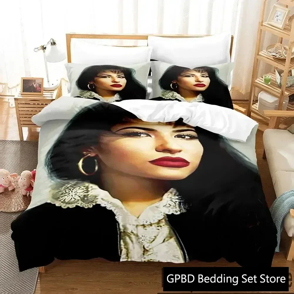 3D Print Selena Bedding Set Boys Girls Twin Queen King Size Duvet Cover Pillowcase Bed boys Adult Home Textileextile
3D Print Selena Bedding Set Boys Girls Twin Queen King Size Duvet Cover Pillowcase Bed boys Adult Home Textileextile