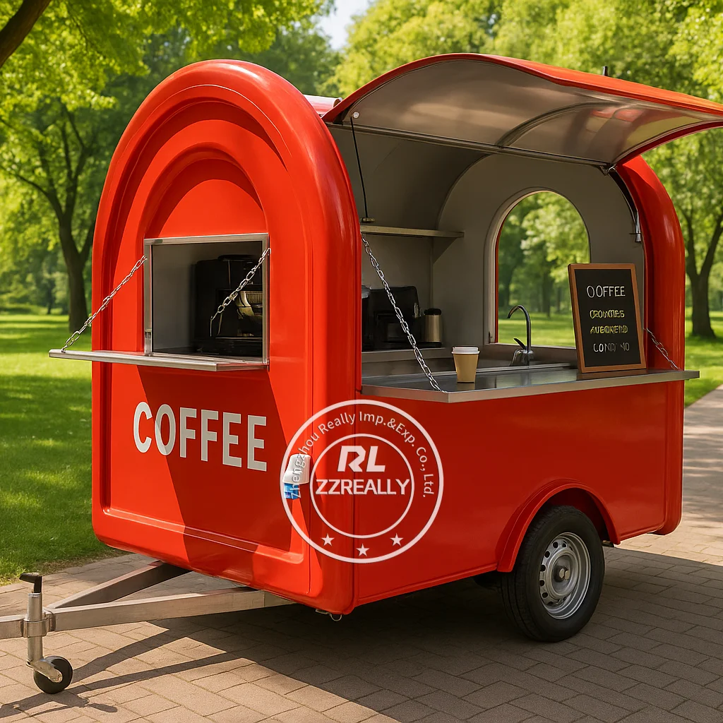 Street Food Cart Mobile Snack Coffee Shop Kiosk Concession Food Truck Fully Equipped Hot Dog Cart
Street Food Cart Mobile Snack Coffee Shop Kiosk Concession Food Truck Fully Equipped Hot Dog Cart