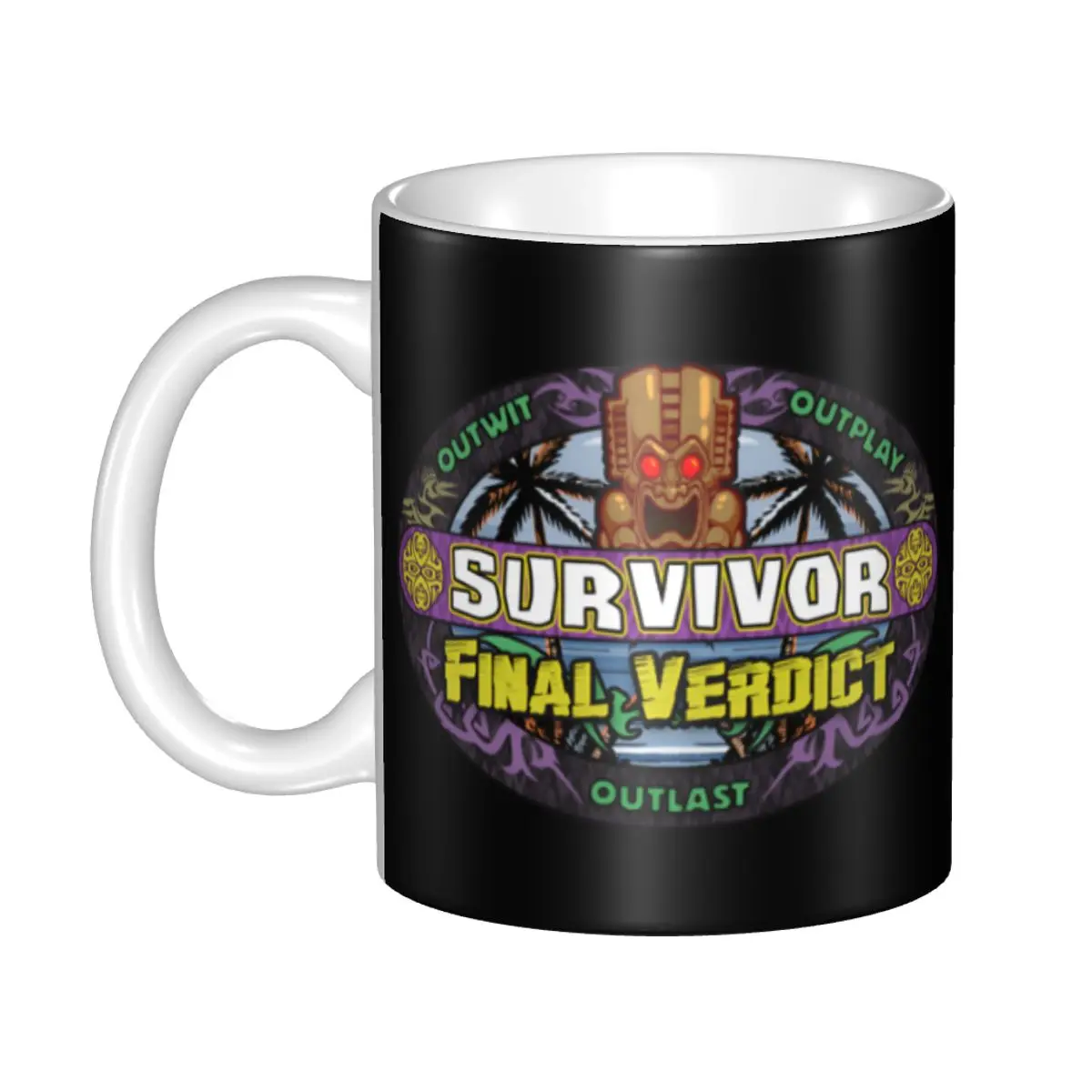 DIY Adventure Game TV Show Survivor Ceramic Mug Customized Coffee Cups Creative Present
DIY Adventure Game TV Show Survivor Ceramic Mug Customized Coffee Cups Creative Present