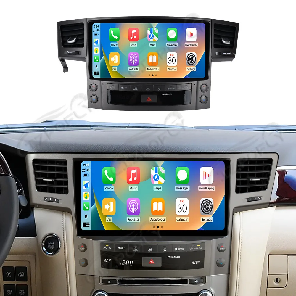 12,8-дюймовый экран Android 13 8-256 ГБ, автомобильный стерео мультимедийный DVD-плеер для Lexus LX570 2008-2015, радиоприемник с GPS-навигацией
12,8-дюймовый экран Android 13 8-256 ГБ, автомобильный стерео мультимедийный DVD-плеер для Lexus LX570 2008-2015, радиоприемник с GPS-навигацией