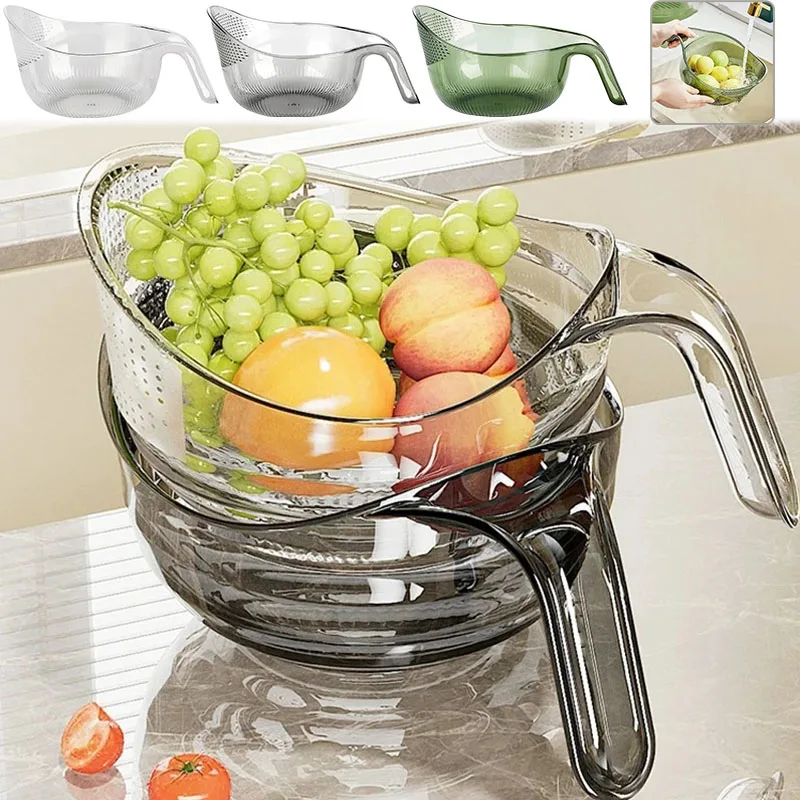 1PCKitchen Washing Gadget Rice Washing Filter Fruit Vegetable Bowl Drainer with Handle Home Kitchen Dining Bar Gadget Breathable
1PCKitchen Washing Gadget Rice Washing Filter Fruit Vegetable Bowl Drainer with Handle Home Kitchen Dining Bar Gadget Breathable