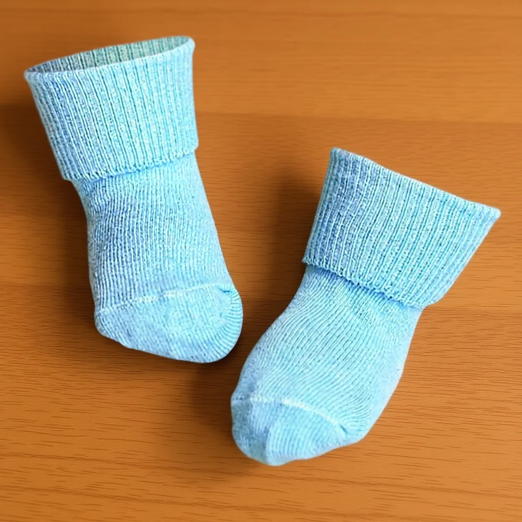 Non-Slip Baby Socks Turn Cuff Design Sweat Absorbing Comfortable for 1-3 Years Old Autumn Wear
Non-Slip Baby Socks Turn Cuff Design Sweat Absorbing Comfortable for 1-3 Years Old Autumn Wear
