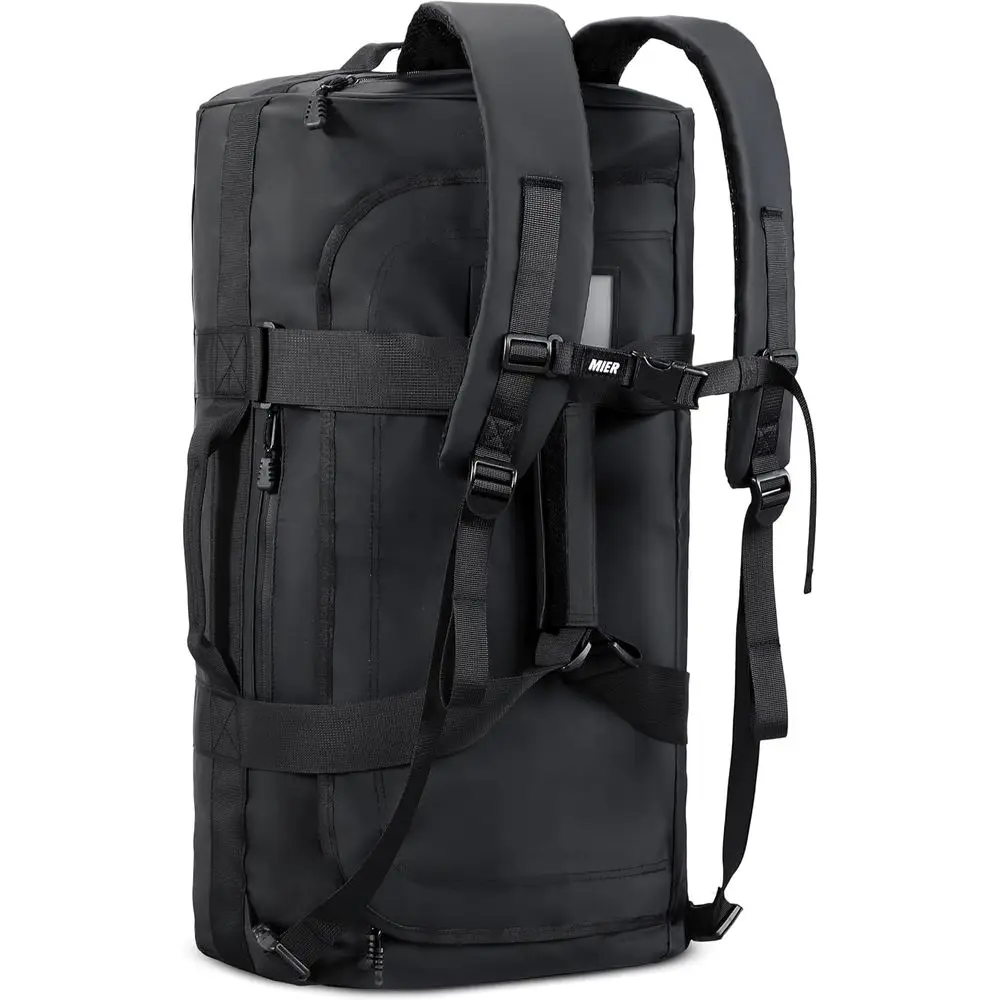 Waterproof Convertible Duffle Bag with Backpack Straps for Gym, Sports, and Travel
Waterproof Convertible Duffle Bag with Backpack Straps for Gym, Sports, and Travel