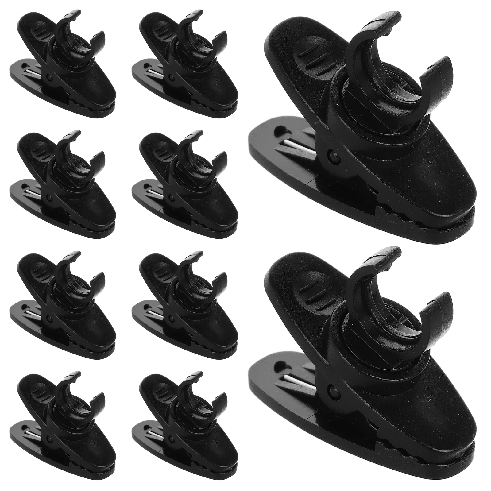 10 Pcs Black 8mm Lavalier Microphone Clips Adjustable Rotatable for Wireless Mic Secure Grip Compatible Replacements
10 Pcs Black 8mm Lavalier Microphone Clips Adjustable Rotatable for Wireless Mic Secure Grip Compatible Replacements