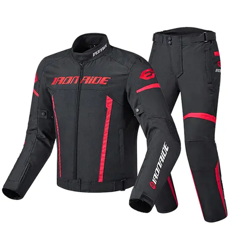 Giacca da moto HEROBIKER Tuta da moto impermeabile Giacca da corsa Protezioni Giacca da motocross con giacca da motociclista staccabile