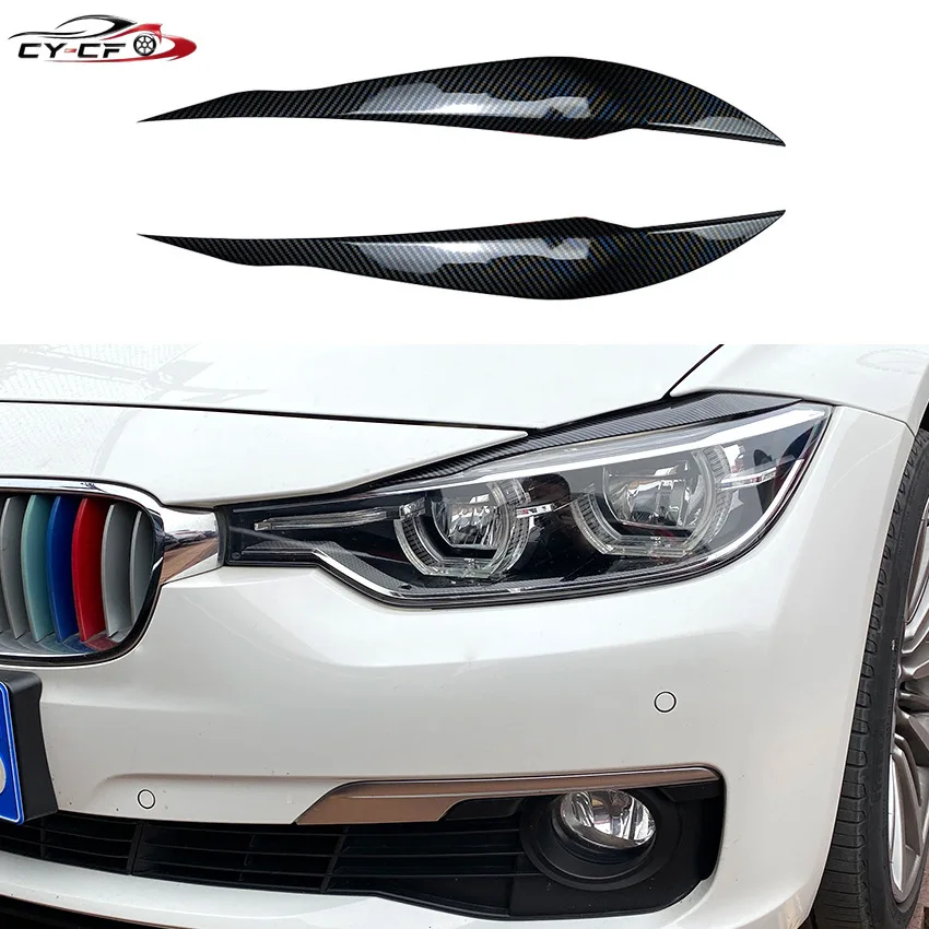 For BMW 3 Series F30 F31 318i 320i 2012-2018 ABS Front Headlight Eyebrow Car Sticker Exterior Modification
For BMW 3 Series F30 F31 318i 320i 2012-2018 ABS Front Headlight Eyebrow Car Sticker Exterior Modification