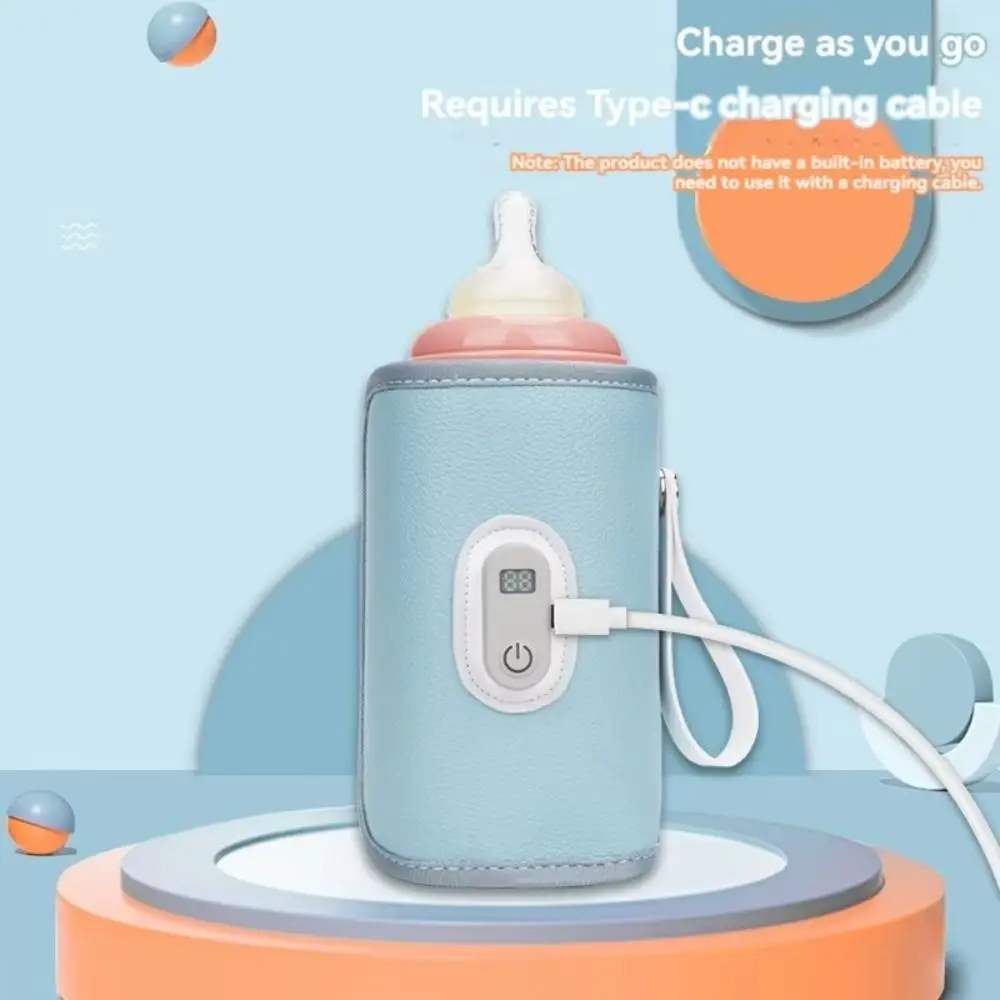 Digital Baby Bottle Warmer Type-C 5 Levels Milk Bottle Insulation Cover LED Display Heating Bottle Thermal Heater Newborn
Digital Baby Bottle Warmer Type-C 5 Levels Milk Bottle Insulation Cover LED Display Heating Bottle Thermal Heater Newborn