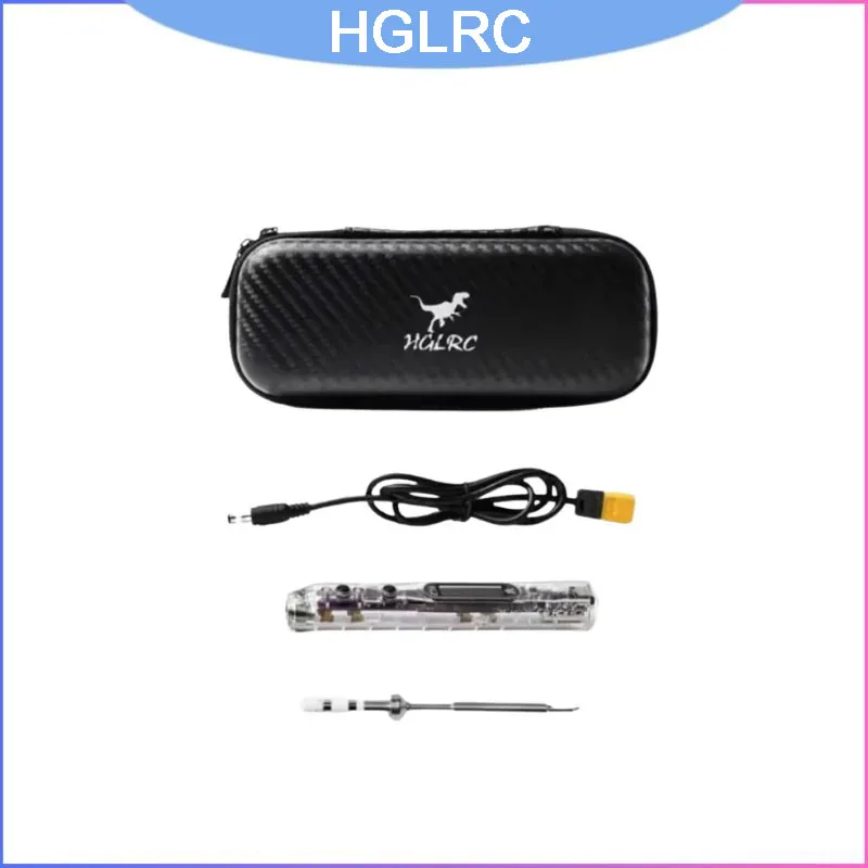 HGLRC RC2 Smart Soldering Station with OLED Display, Constant Temperature Control, Compatible with T12 Tips for FPV Drone Repair
HGLRC RC2 Smart Soldering Station with OLED Display, Constant Temperature Control, Compatible with T12 Tips for FPV Drone Repair