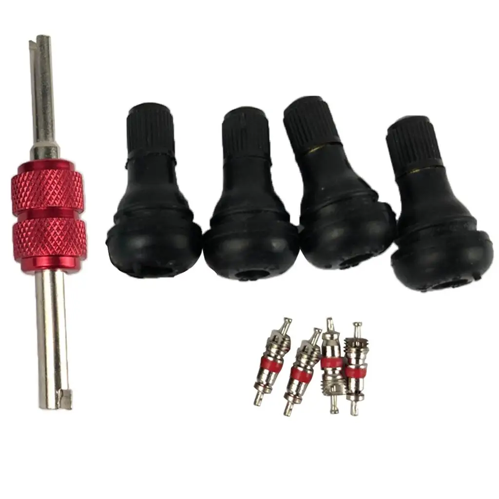 TR412 Brass Tire Valves Snap in Valve Tool Remover Installation Kit for Tubeless Tires on Passenger Cars and Trucks
TR412 Brass Tire Valves Snap in Valve Tool Remover Installation Kit for Tubeless Tires on Passenger Cars and Trucks