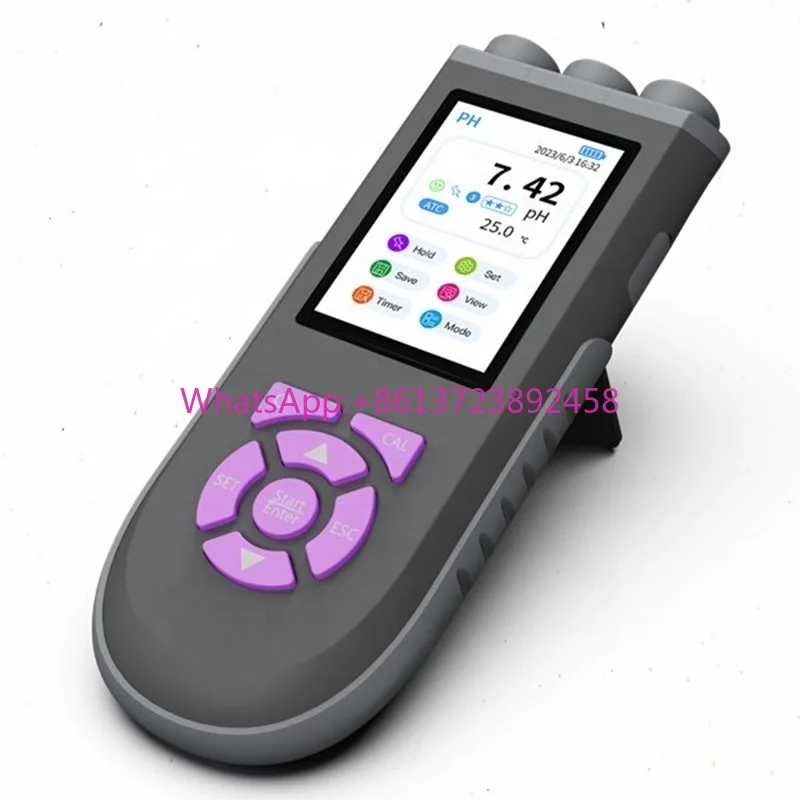 YSTE-DPCD10 Ysenmed pH ORP DO Conductivity Meter Handheld Conductivity Meter Water Portable Multiparameter Water Quality Meter
YSTE-DPCD10 Ysenmed pH ORP DO Conductivity Meter Handheld Conductivity Meter Water Portable Multiparameter Water Quality Meter