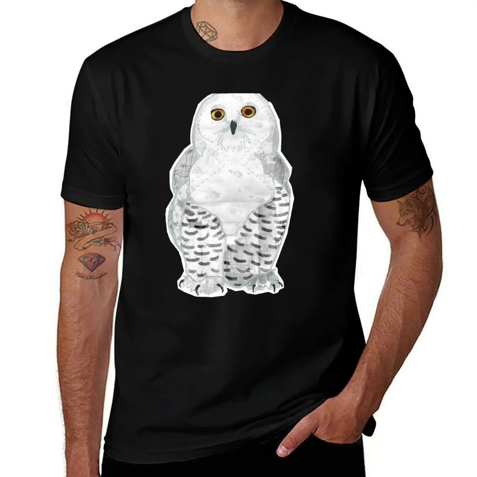 Snowy Owl T-Shirt summer tops oversized oversized graphic tee plus size men clothing
Snowy Owl T-Shirt summer tops oversized oversized graphic tee plus size men clothing