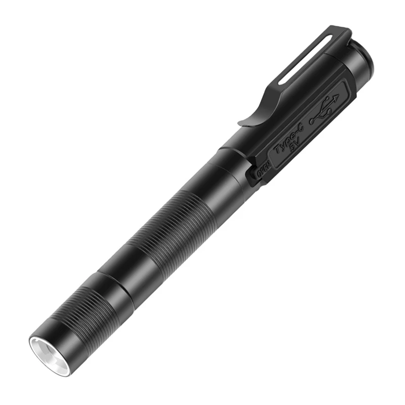 USB Rechargeable Flashlight Portable High Lumen Pen Clip Torch Inspection Lights Zoomable Pen Light
USB Rechargeable Flashlight Portable High Lumen Pen Clip Torch Inspection Lights Zoomable Pen Light