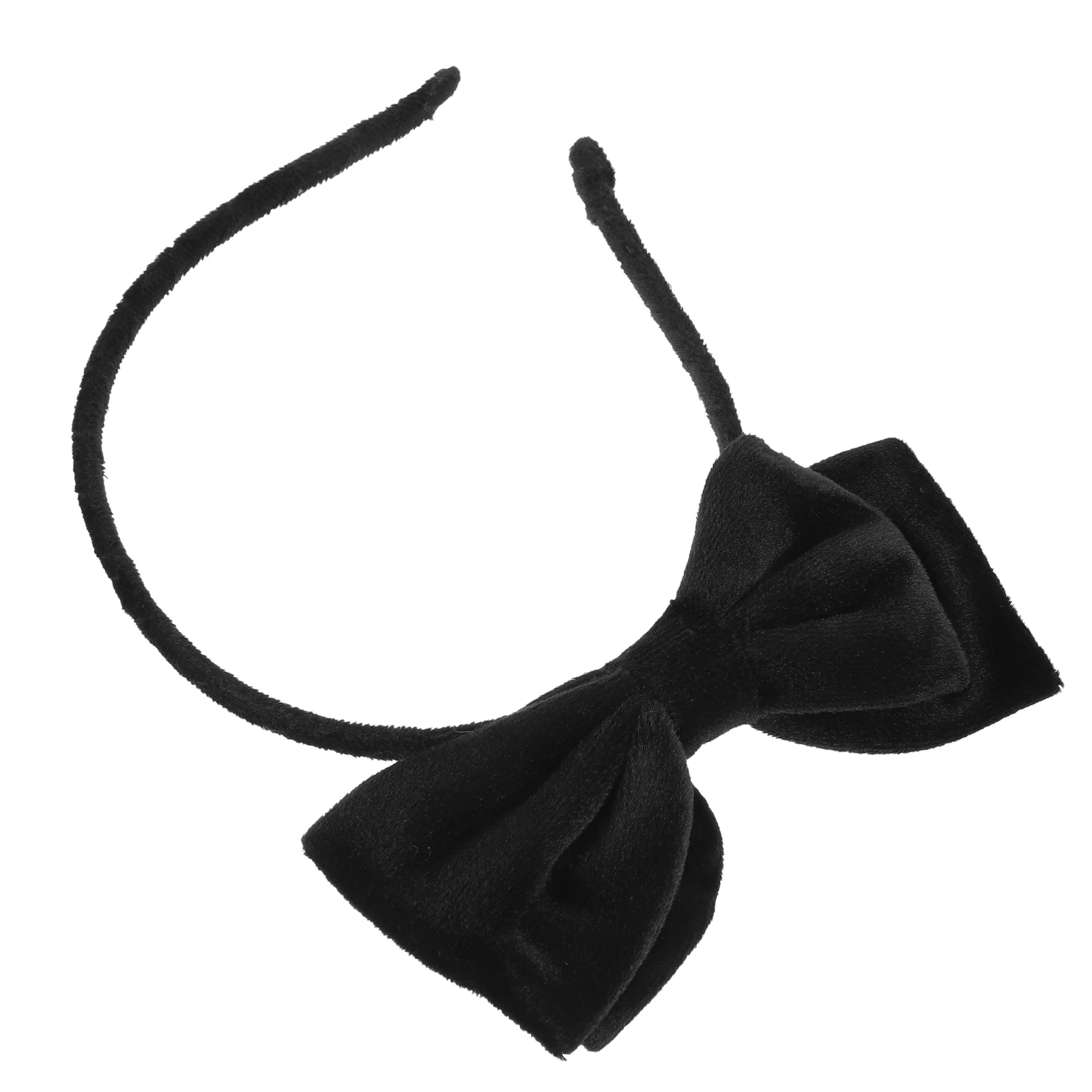 Velvet Hair Women Black Bowknot Headband Decorative Hairstyle Tool Lightweight Comfortable Smooth Wiring Fine
Velvet Hair Women Black Bowknot Headband Decorative Hairstyle Tool Lightweight Comfortable Smooth Wiring Fine