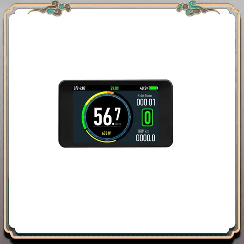 Durable 1Set 24V-72V Waterproof LCD Display T8 Dashboard Waterproof/SM Universal Connector Black
Durable 1Set 24V-72V Waterproof LCD Display T8 Dashboard Waterproof/SM Universal Connector Black