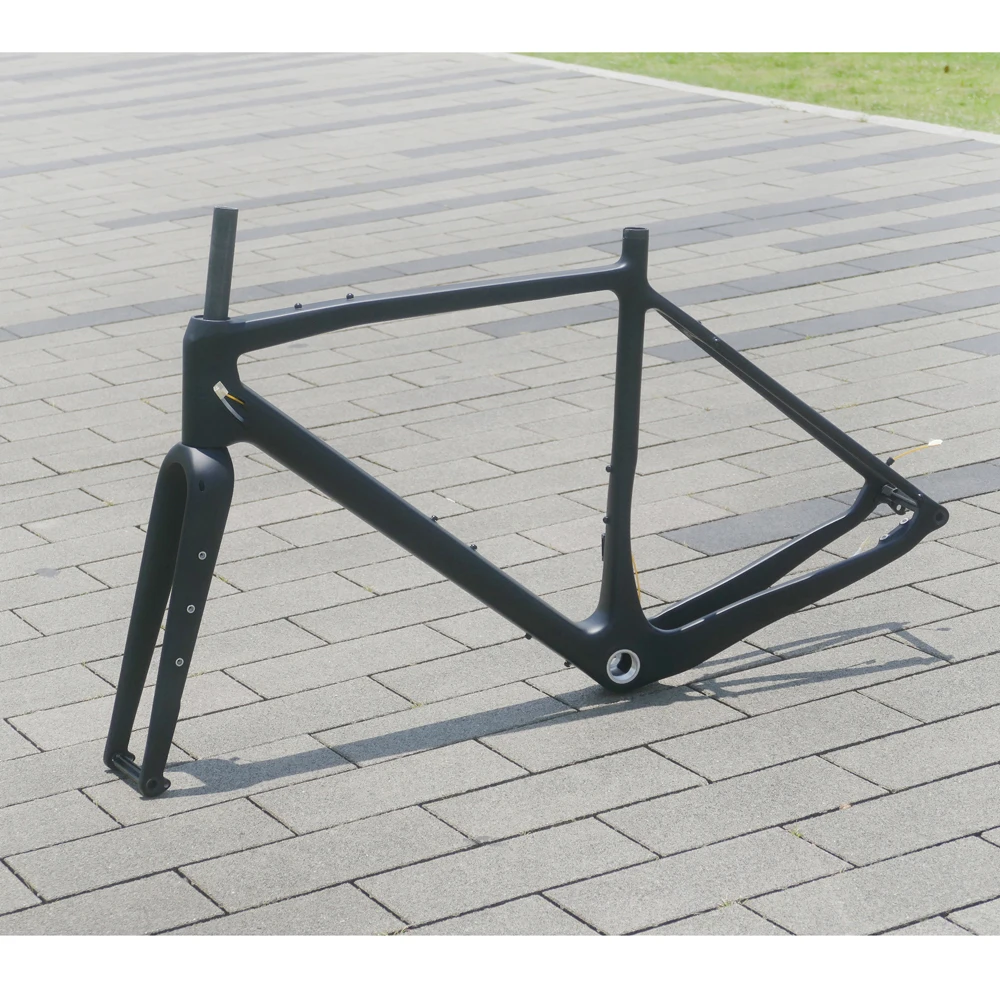 2025“ Internal Cable Routing Highest Modulus Carbon Monocoque Full Carbon UD Matt Gravel Bike Bicycle Gravel Frame And Fork
2025“ Internal Cable Routing Highest Modulus Carbon Monocoque Full Carbon UD Matt Gravel Bike Bicycle Gravel Frame And Fork