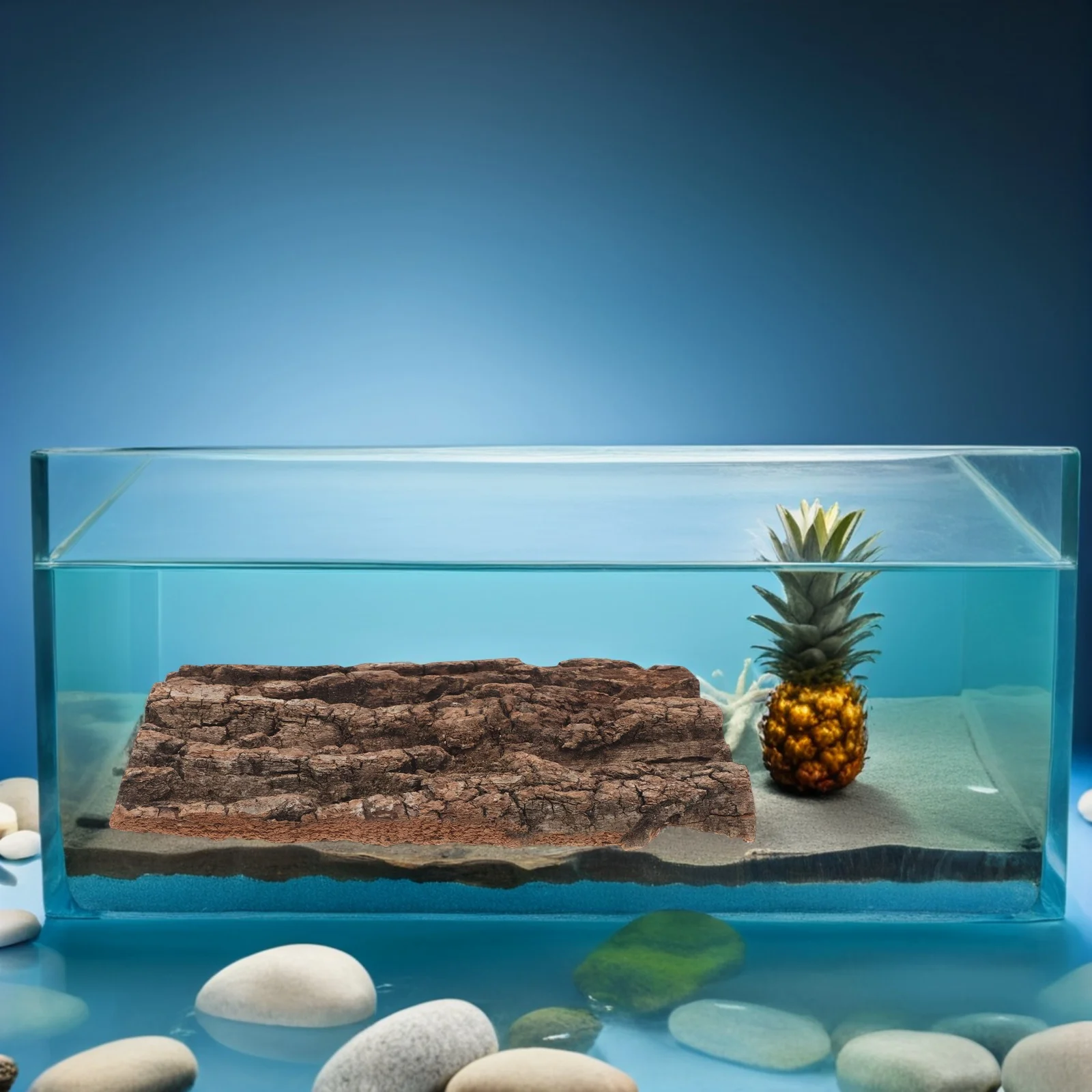 Natural Pet Feeding Cork Terrarium Decor Bark Texture Reptile Enclosure Accessories for Gecko Tank Lizard Habitat Space Saving
Natural Pet Feeding Cork Terrarium Decor Bark Texture Reptile Enclosure Accessories for Gecko Tank Lizard Habitat Space Saving