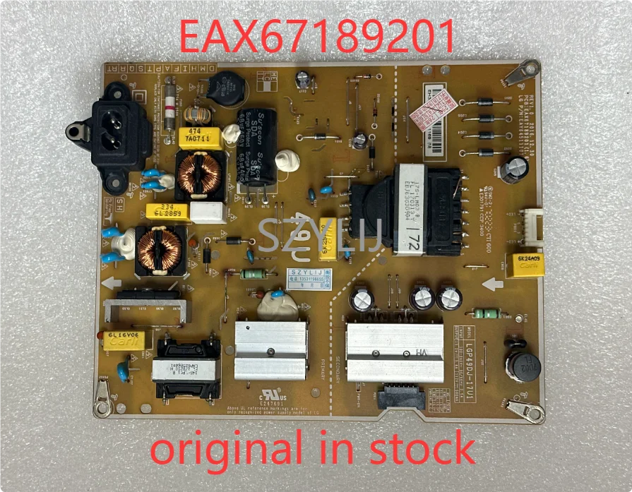 Good quality for 49UJ6300 P49DJ-17U1 EAX67189201(1.6) EAY64511101 LGP49J-17U1
Good quality for 49UJ6300 P49DJ-17U1 EAX67189201(1.6) EAY64511101 LGP49J-17U1