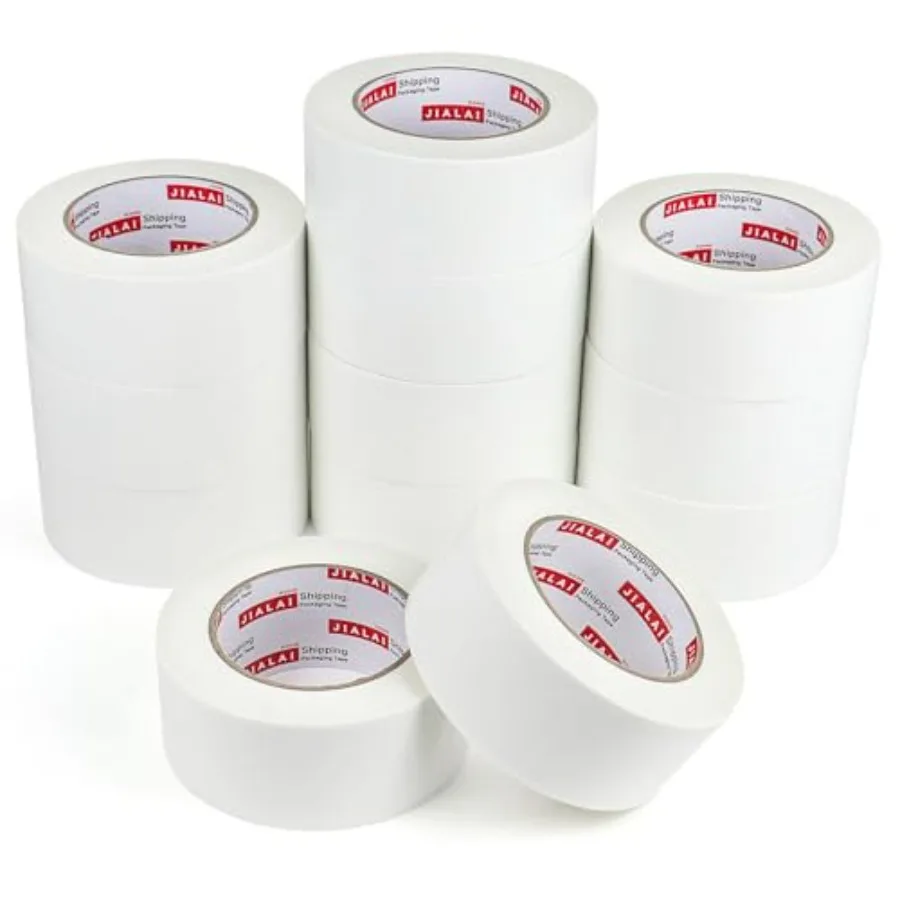 Duct Tape Heavy Duty, 12 Roll Multi Pack, 30 Yards x 2 Inch, 9 Mil Strong, Flexible, Waterproof and Tear by Hand - for Home Use
Duct Tape Heavy Duty, 12 Roll Multi Pack, 30 Yards x 2 Inch, 9 Mil Strong, Flexible, Waterproof and Tear by Hand - for Home Use