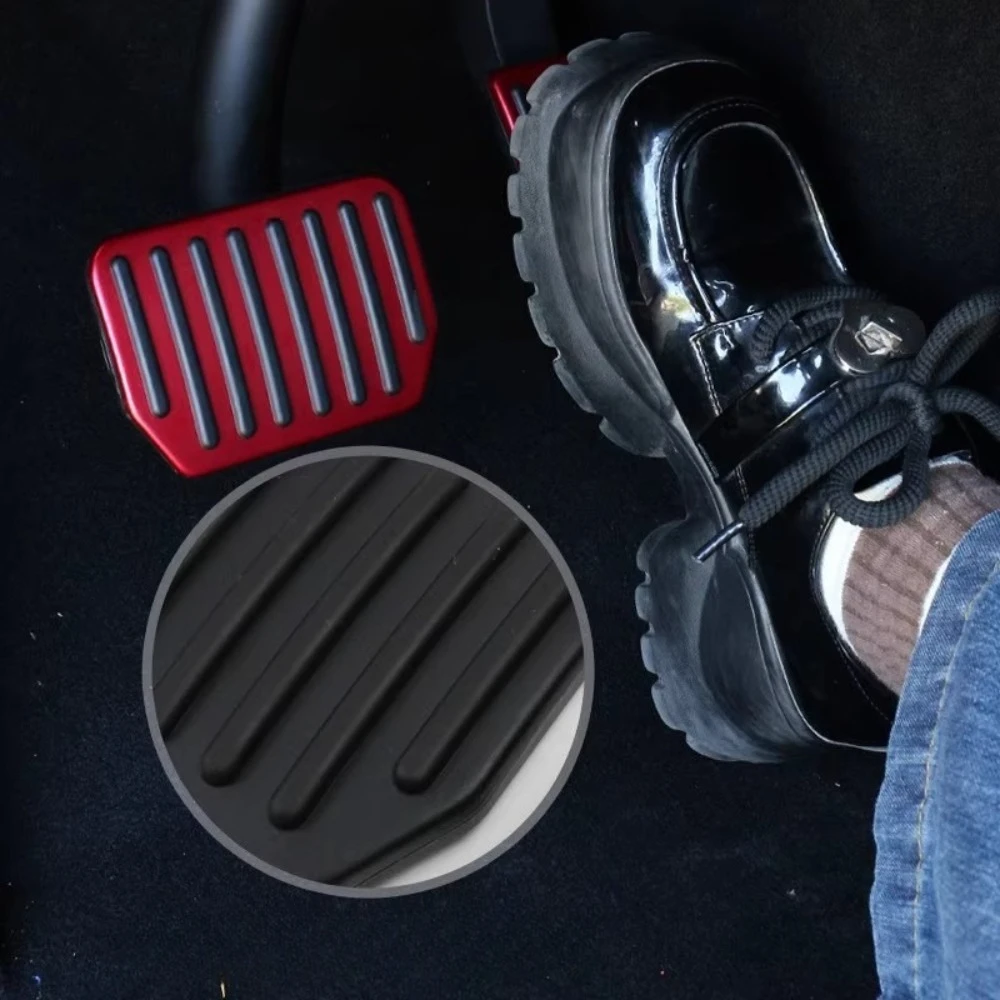 For Tesla Model Y Model 3 Accelerator Brake Pedal Covers Metal Silver Interior Styling Universal Fit Non Slip Design Car Parts
For Tesla Model Y Model 3 Accelerator Brake Pedal Covers Metal Silver Interior Styling Universal Fit Non Slip Design Car Parts