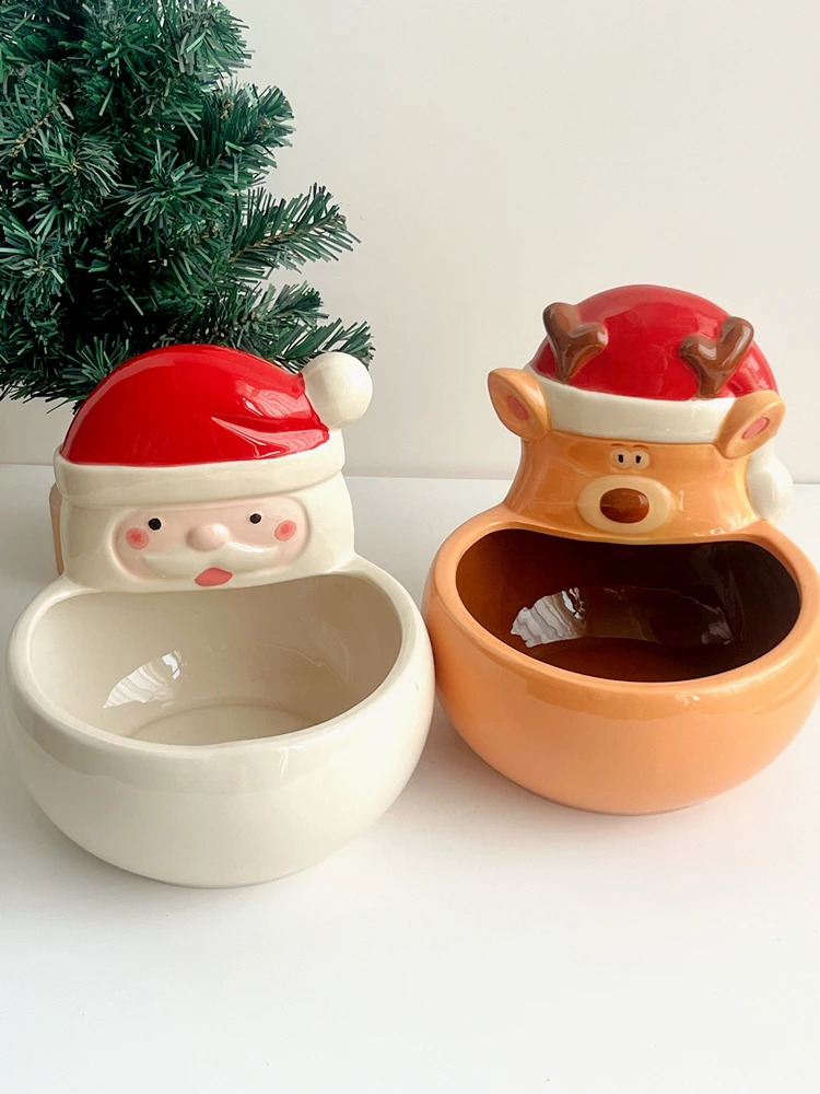Christmas Series Candy Storage Bowl Children's Snack Organizer Home Large Santa Bowl Desktop Decorations Delicate Fruit Bowl
Christmas Series Candy Storage Bowl Children's Snack Organizer Home Large Santa Bowl Desktop Decorations Delicate Fruit Bowl