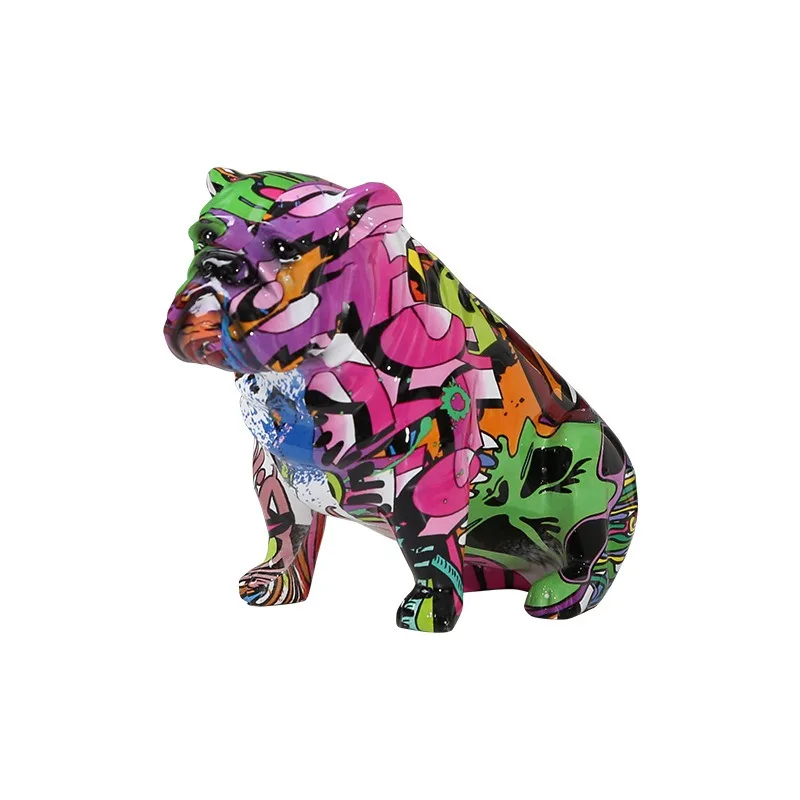 Creative colorful water transfer puppy resin desktop decoration gift office wine cabinet soft gift
Creative colorful water transfer puppy resin desktop decoration gift office wine cabinet soft gift