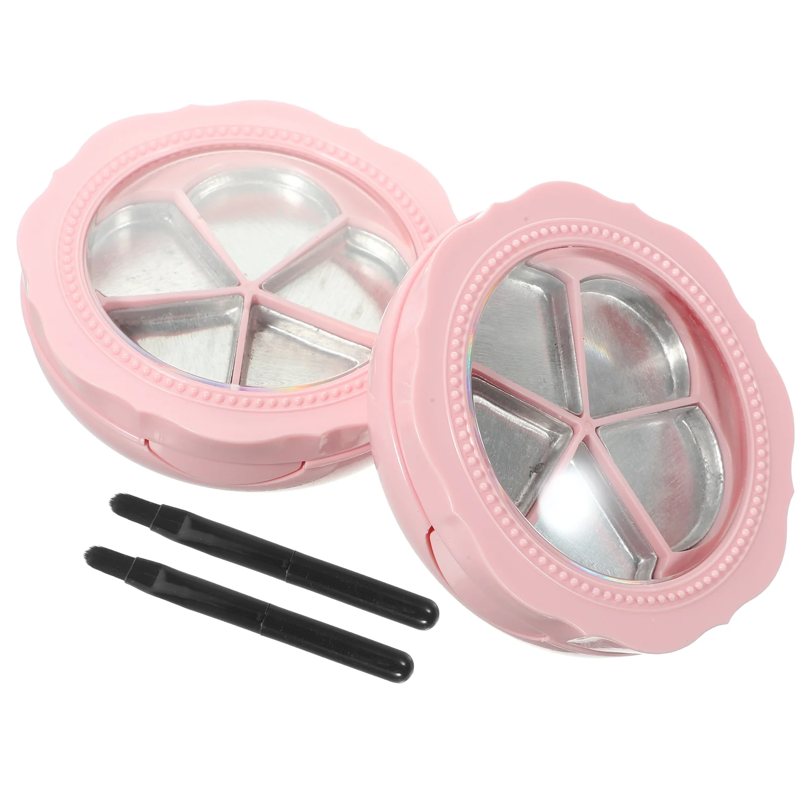 2 Sets Lipstick Box Eyeshadow Palette Makeup Brush Holder Gloss Supplies Refillable Containers Case Travel
2 Sets Lipstick Box Eyeshadow Palette Makeup Brush Holder Gloss Supplies Refillable Containers Case Travel