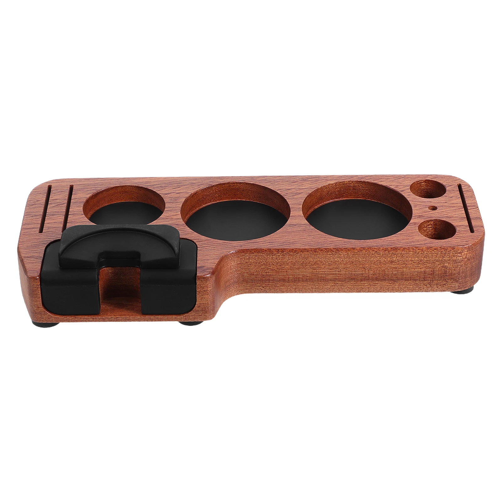 Espresso Coffee Tamper Tool Holder Light Brown Tamping Station Base Wooden Storage Board Portafilter Accessories
Espresso Coffee Tamper Tool Holder Light Brown Tamping Station Base Wooden Storage Board Portafilter Accessories