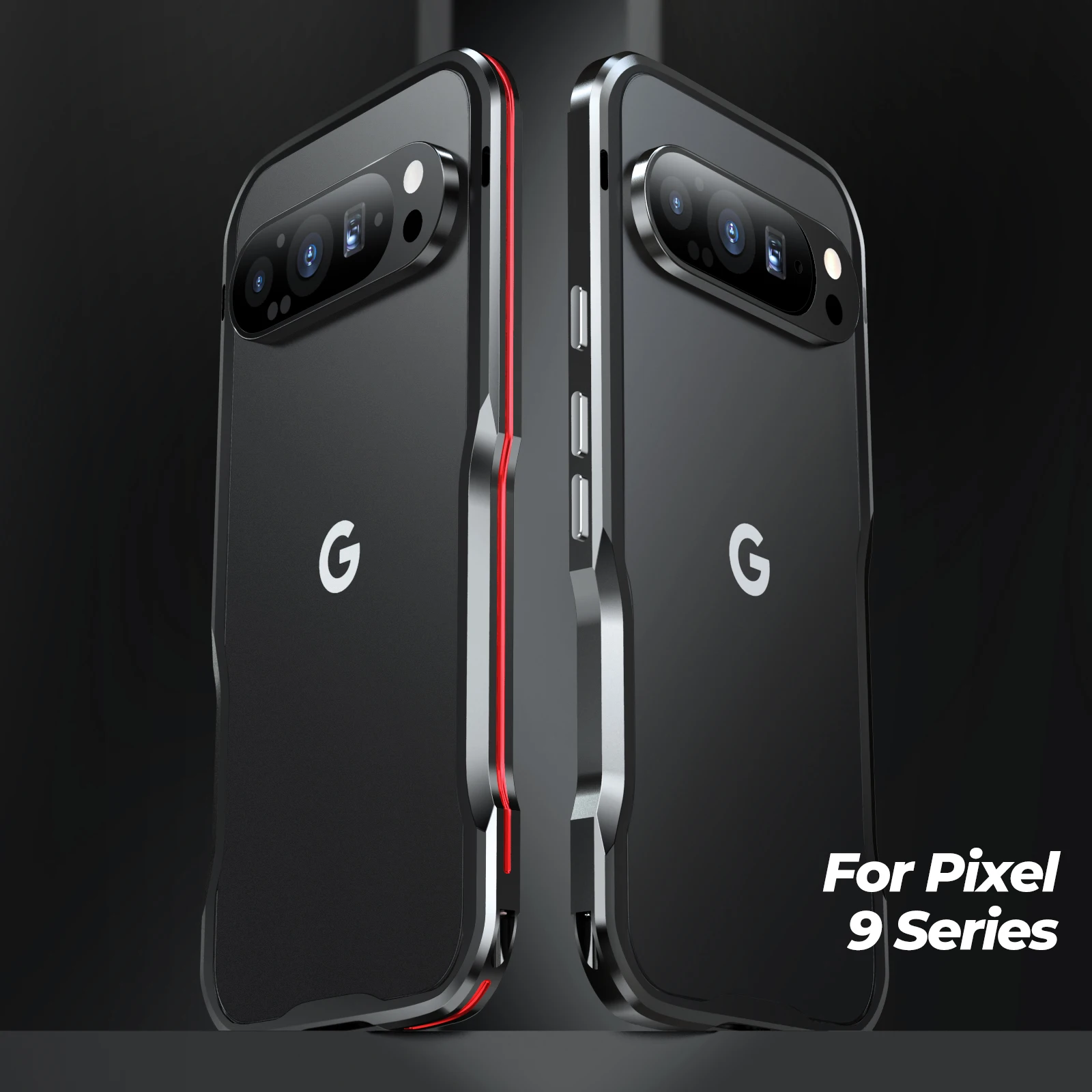 LUPHIE Luxury Aluminum Metal Frame Bumper Case for Google Pixel 9 Pro XL 9 Pro 9 Ultra-Thin Cooling Phone Case Defender Cover
LUPHIE Luxury Aluminum Metal Frame Bumper Case for Google Pixel 9 Pro XL 9 Pro 9 Ultra-Thin Cooling Phone Case Defender Cover