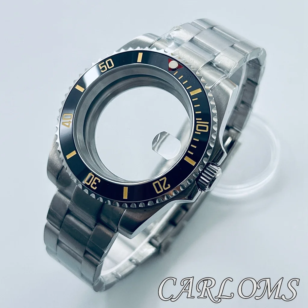 High Quality 40mm Watch Case for NH34 NH35 NH36 NH38 NH70 NH72 ETA2824 PT5000 Movement Sapphire Glass Ceramic Bezel Date SUB
High Quality 40mm Watch Case for NH34 NH35 NH36 NH38 NH70 NH72 ETA2824 PT5000 Movement Sapphire Glass Ceramic Bezel Date SUB