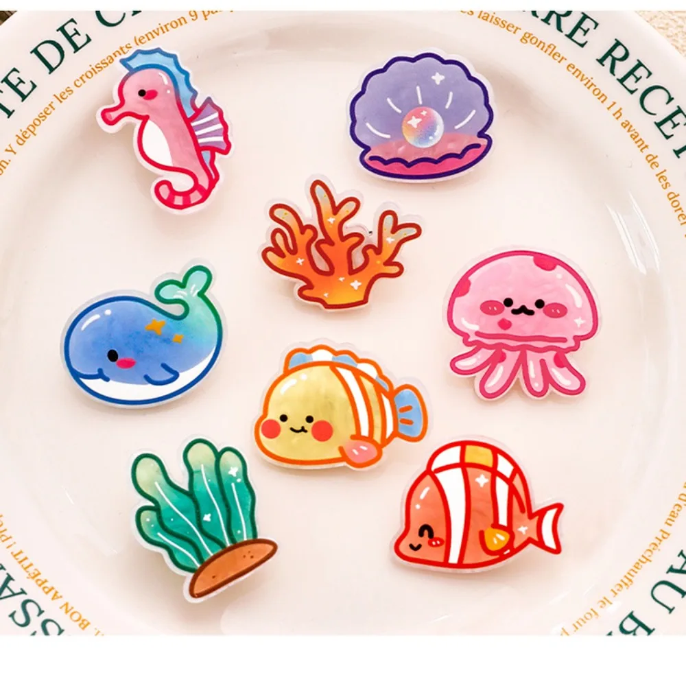 Elegant Conch Ocean Fish Hairpin Coral Seaweed Jellyfish Hair Clips Acrylic Coralfish Animal Duckbill Clip Daily
Elegant Conch Ocean Fish Hairpin Coral Seaweed Jellyfish Hair Clips Acrylic Coralfish Animal Duckbill Clip Daily