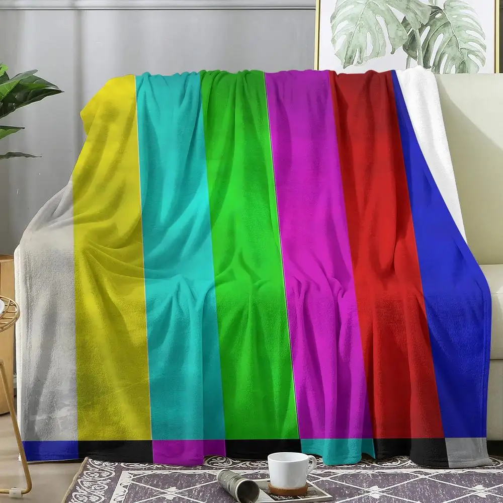 No Signal Throw Soft Flannel AC Blanket Lightweight Summer Nap Throw Cozy Blanket for Sofa Bed Travel Home
No Signal Throw Soft Flannel AC Blanket Lightweight Summer Nap Throw Cozy Blanket for Sofa Bed Travel Home