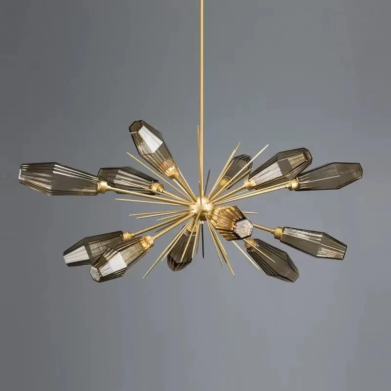 SANDYHA Nordic Creative Pendant Light Smoke Grey Glass Chandelier LED Hanging Lamp For Bedroom Living Room Lobby And Home Decor
SANDYHA Nordic Creative Pendant Light Smoke Grey Glass Chandelier LED Hanging Lamp For Bedroom Living Room Lobby And Home Decor