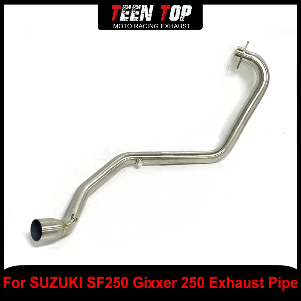For Suzuki SF250 Gixxer250 Exhaust Elbow Connection Pipe 51mm Stainless Steel Motorcycle Escape Exhaust Front Link Pipe
For Suzuki SF250 Gixxer250 Exhaust Elbow Connection Pipe 51mm Stainless Steel Motorcycle Escape Exhaust Front Link Pipe